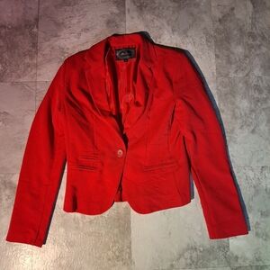 Ambiance Red Blazer